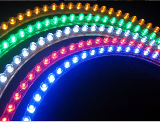 48cm de lumières LED universel pour extérieur ou intérieur de la voiture -  Alxmic, lumiere led interieur voiture 