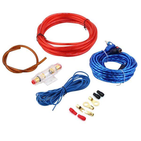 Kit complet de filage pour amplificateur audio pour l’auto