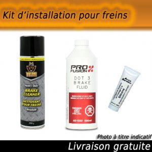 Kit pour installation de Freins: Brake Cleaner, Lubrifiant, Huile à Freins