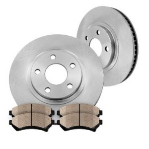 Combo Disques et plaquettes de freins avant pour Buick ROADMASTER de 1ère qualité